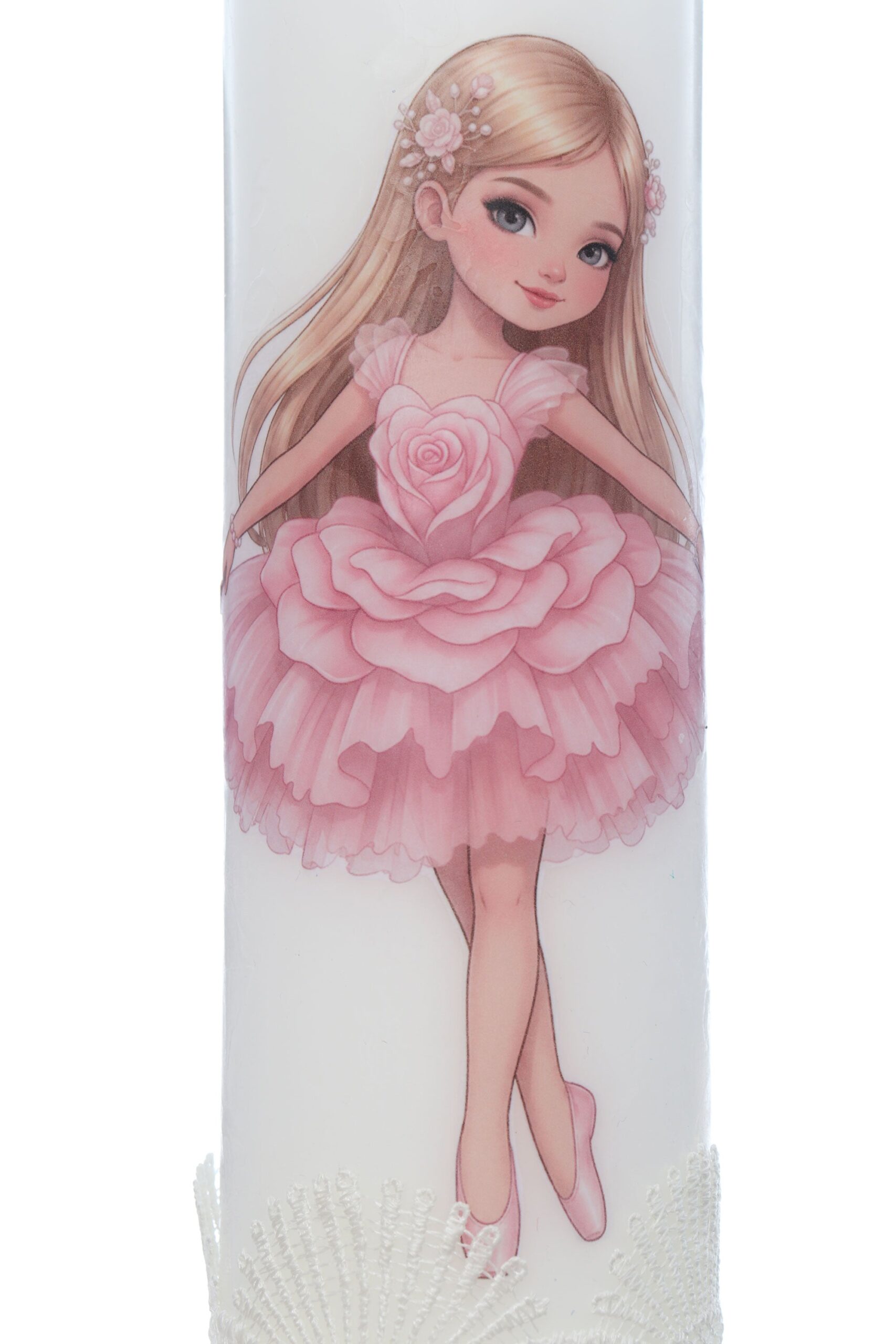 Set trusou botez fetita cu tematica balerina, 11 piese, Recostore® REC3533 - imagine 7