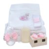 Set trusou botez cu lebada, lumanare si trusou, 8 piese, Recostore® REC5013/23 - imagine 5
