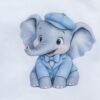 Set trusou pentru botez cu elefant bleu, 14 piese, Recostore® REC3527 - imagine 2