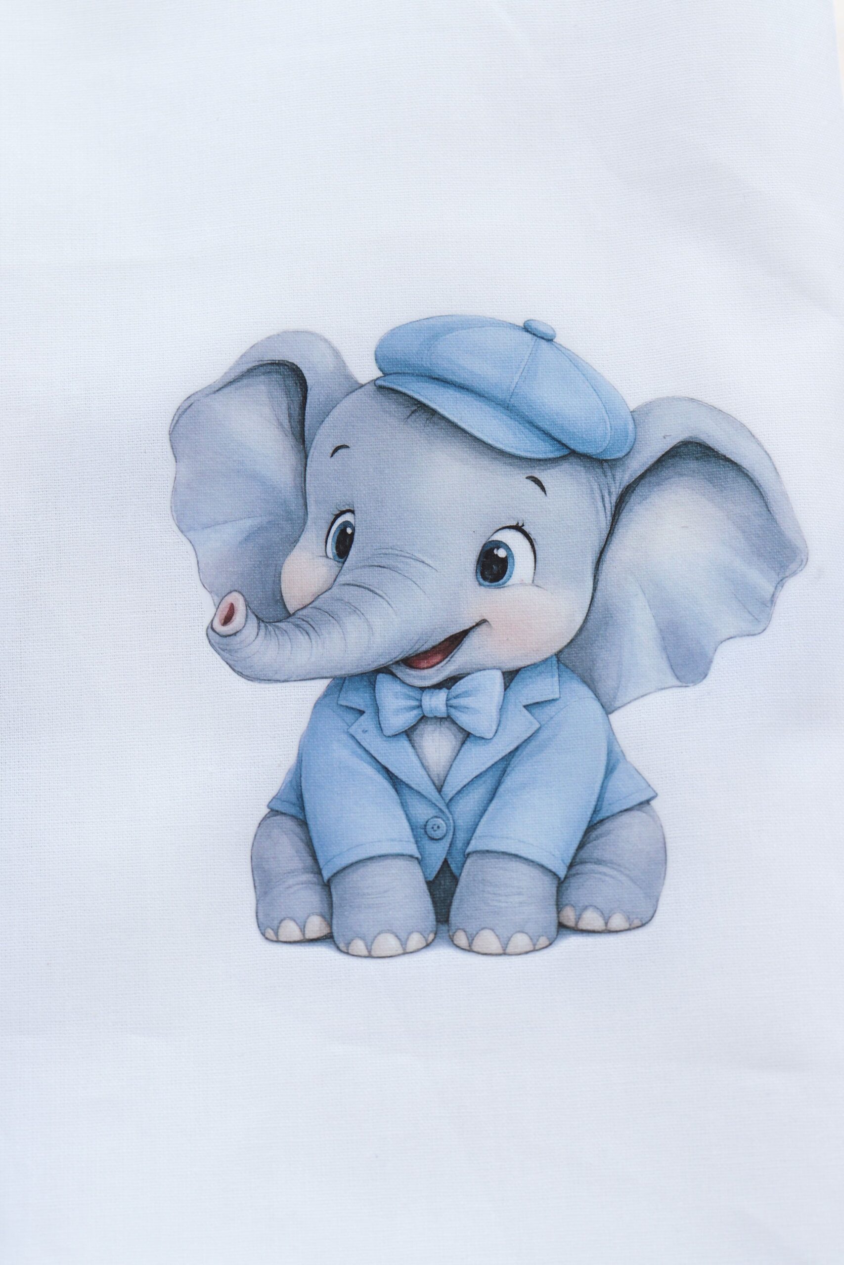 Set trusou pentru botez cu elefant bleu, 14 piese, Recostore® REC3527 - imagine 2