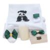Trusou botez cu urs panda, 7 piese, Recostore®, REC5012/30 - imagine 4