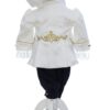 Costumas de print pentru botez, alb-bleumarin, 5 piese, REC3520 - imagine 4