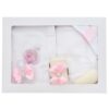 Set trusou botez cu lebada, lumanare si trusou, 8 piese, Recostore® REC5013/23 - imagine 2