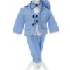 Set trusou pentru botez cu elefant bleu, 14 piese, Recostore® REC3527 - imagine 8