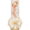 Set trusou botez cu balerina ivoire, 10 piese, Recostore® REC3526 - imagine 6