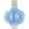 Trusou complet pentru botez de baieti, trusou simplu, lumanare cu "Radacini si aripi de la parinti", costum si pantofiori, bleu, 15 piese, Recostore®, REC2650 - imagine 7