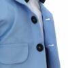 Costumas bleu pentru botez baietel, 5 piese, Recostore® REC3537 - imagine 4
