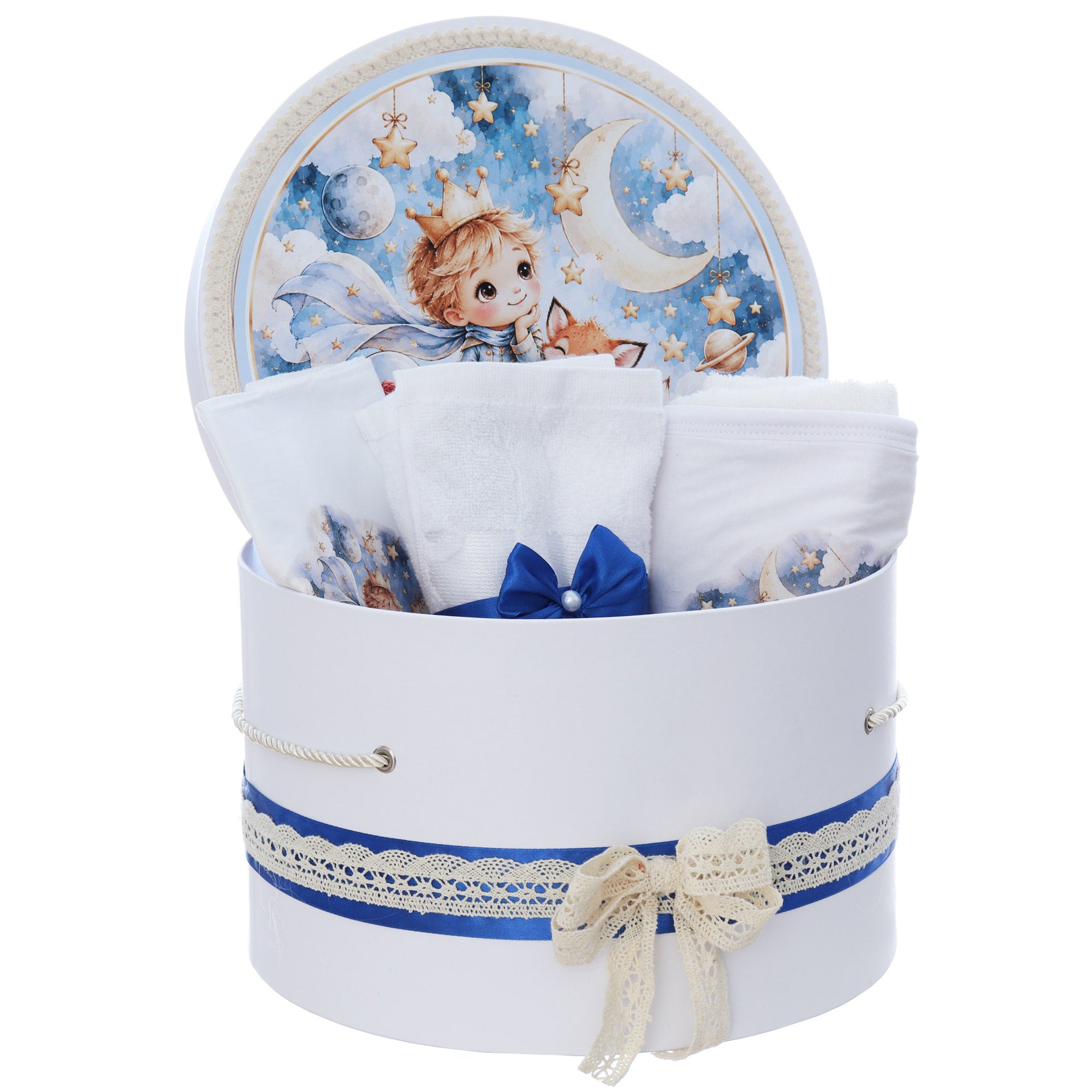 Trusou botez cu tematica Micul Print, 8 piese, Recostore®, REC3547 - imagine 6