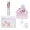 Set trusou botez fetita cu tematica balerina, 11 piese, Recostore® REC3533